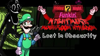 FNF Lost in Obscurity - VS Faker Luigi / Beyond Human.exe | FNF Nightmare of The Mushroom Kingdom