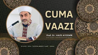 Cuma Vaazı I 22.09.2023 I Bursa Nilüfer Merkez Camii