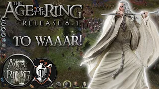 BFME 2 ROTWK Age of The Ring 6.1 "Playing as Isengard in a 3v3" Isengard will prevail!