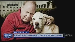 Blind Sept. 11 survivor talks of how his guide dog saved him from World Trade Center collapse