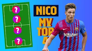 NICO GONZÁLEZ | MY TOP 4 (LEGENDS)