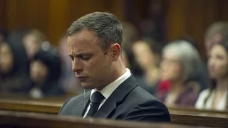 Pistorius walks on stumps in court to avoid jail