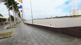[4K] Phnom Penh Riverside - Walking Tour In City, Cambodia 2020 | Travel Channel