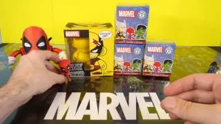 NEW Deadpool Mr Potato Head Toy Marvel Wolverine Kidrobot Munnyworld Mystery Minis Toys Unboxing