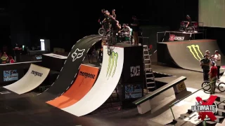 Ultimate X '17 with UK BMX Pro Ben Wallace doing an Over Tooth on the Biggest Monster wall