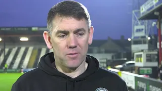 Dave Challinor Post-Match Interview - Grimsby Town