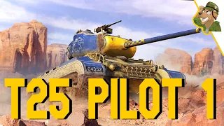 T25 Pilot 1 Is Not The Worst Premium Tank In Game| WoT Blitz