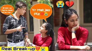 Prank On Girlfriend || Break-up Prank (Gone Extremely Emotional) || Shahfaiz World