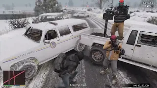 GTA 5 - North Yankton Jewelry Store Heist + Five Star Escape