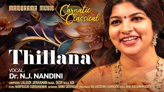 Desh Thillana | Lalgudi Jayaraman |Dr N J Nandini | Manorama Music | Vijayadasami Music Concert 2023