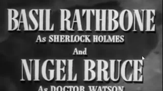 1945 11 Of 14 B 067   Sherlock Holmes   The Woman In Green, Basil Rathbone, Nigel Bruce