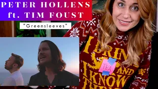 Peter Hollens and Tim Foust "Greensleeves" REACTION & ANALYSIS by Vocal Coach / Opera Singer