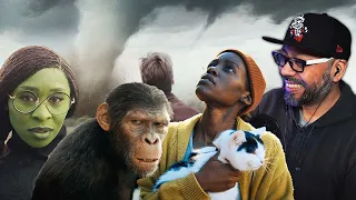 WITCHES, TWISTERS & APES - OH MY! | 2024 Super Bowl Movie Trailer REACTIONS!