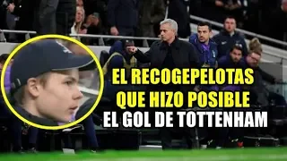 El recogepelotas del Tottenham que Mourinho felicitó ● Gran Remontada 4-2 | HD ⚽