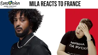 FRANCE Eurovision 2024 Reaction: Slimane – Mon amour || Mila Reacts to Eurovision