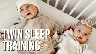 SLEEP TRAINING MY TWINS | SNOO, TCB, SCHEDULES | heather fern