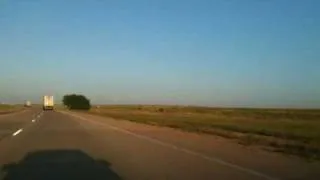 Crossing New Mexico State Line into Texas