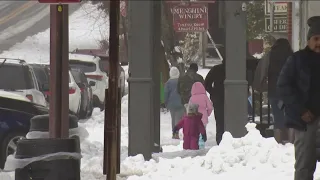 New winter storm hits San Diego | Here's a look at the timeline of the snow and rain