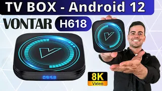 TV BOX Vontar H618 Unboxing e PRIMEIRAS IMPRESSÕES.