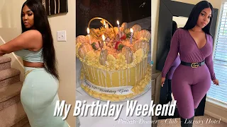 BIRTHDAY WEEKEND + PENTHOUSE PARTY + LUXURY GIFTS & MORE | VLOG | Gina Jyneen