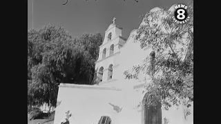 The Posada at Mission Basilica San Diego de Alcala 1960