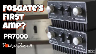 The First Amp for Basshead's? 1973 Fosgate PR7000 PowerPunch Amp Dyno Test and Review