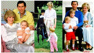 Princess Diana's Lovely family outings Moments In Photos||The Sweetest Family Photo of Lady Diana