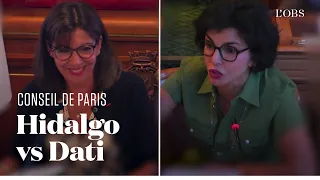 "Cela fait vingt ans que vous perdez" : Hidalgo et Dati s’écharpent (encore) au Conseil de Paris