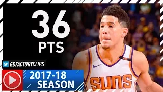 Devin Booker Full Highlights vs Lakers (2017.11.13) - 36 Pts