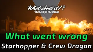 16 | SpaceX Starhopper Burning In Static Fire & Crew Dragon Anomaly Results & Fix!