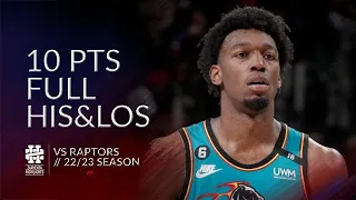 James Wiseman 10 pts Full His&Los vs Raptors 22/23 season