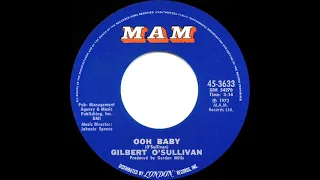 1973 HITS ARCHIVE: Ooh Baby - Gilbert O’Sullivan (mono 45)