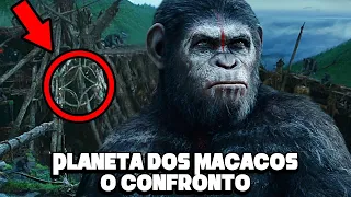 23 DETALHES que você PERDEU em PLANETA DOS MACACOS O CONFRONTO 🦍🎬