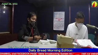 DWXI 1314 AM Livestream (Wednesday - August 24, 2022) #dailybreadmorningedition