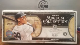 2018 Topps Museum Collection Box Break!!