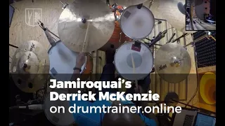 Jamiroquai´s Derrick McKenzie playing Cloud 9 @ drumtrainer.online