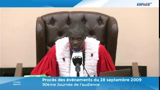 🔴 Procès du 28 Septembre - Audience du 18 Juillet 2023 - J90 (2ème  Partie) • ESPACE TV GUINEE