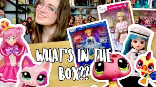HUGE box of dolls & toys from Japan! Licca-chan, Wonderful Precure, Jenny, Littlest Pet Shop haul
