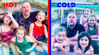 Last to Leave Hot vs. Cold Pool - Challenge!! w/ The Shumway Show