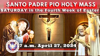 Catholic Mass Today Live at Santo Padre Pio National Shrine - Batangas.  27 Apr  2024  7a.m