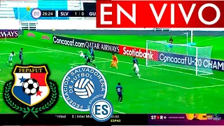 EL SALVADOR VS PANAMÁ SUB 20│hora y por qué canal ver EN VIVO el PREM UNDIAL Sub-20 de la Concacaf