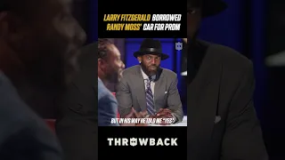 Larry Fitz borrowed Randy Moss' car for prom!