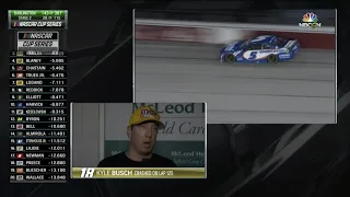 Kyle Busch Says SHIT Live TV in Darlington Interview