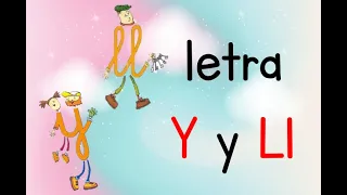 Letra Ll y Yy para niños de primer grado, lectoescritura.