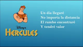 Hercules (Disney) - No importa la distancia / I go the distance (karaoke)