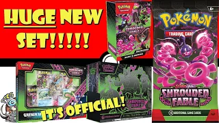HUGE New Pokémon TCG Set Officially Revealed! Shrouded Fable WILL be Legal for Worlds! (BIG News)