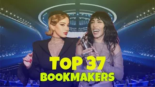 TOP 37 BY BOOKMAKERS EUROVISION 2023