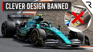 Why F1 has outlawed Aston Martin’s rear wing trick for 2023