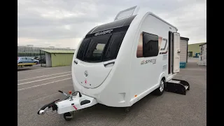 NEW-Slimline Swift Sprite Compact 2022 model a great two berth tourer