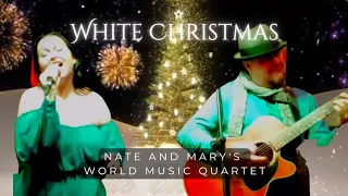 White Christmas Swing Version/Epic Vocals, Guitar, and Flute Solos🎄Live Performance✨